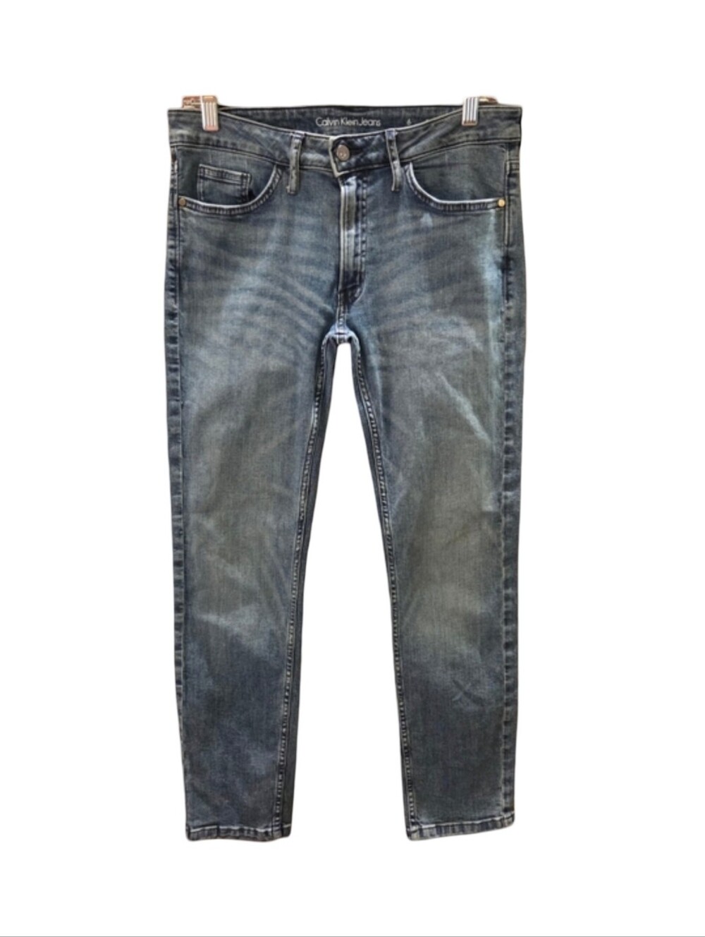 Calvin Klein VTG "Slim Boyfriend" Low-Rise Straight Leg Jeans Size 6